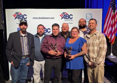 GoGlass at Associated Builders and Contractors Event Holding Award